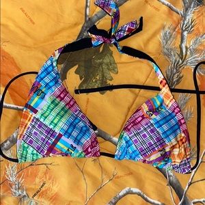 Double sided swimsuit top